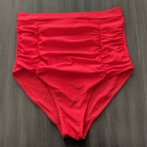 Retro High Waisted Bikini Bottom